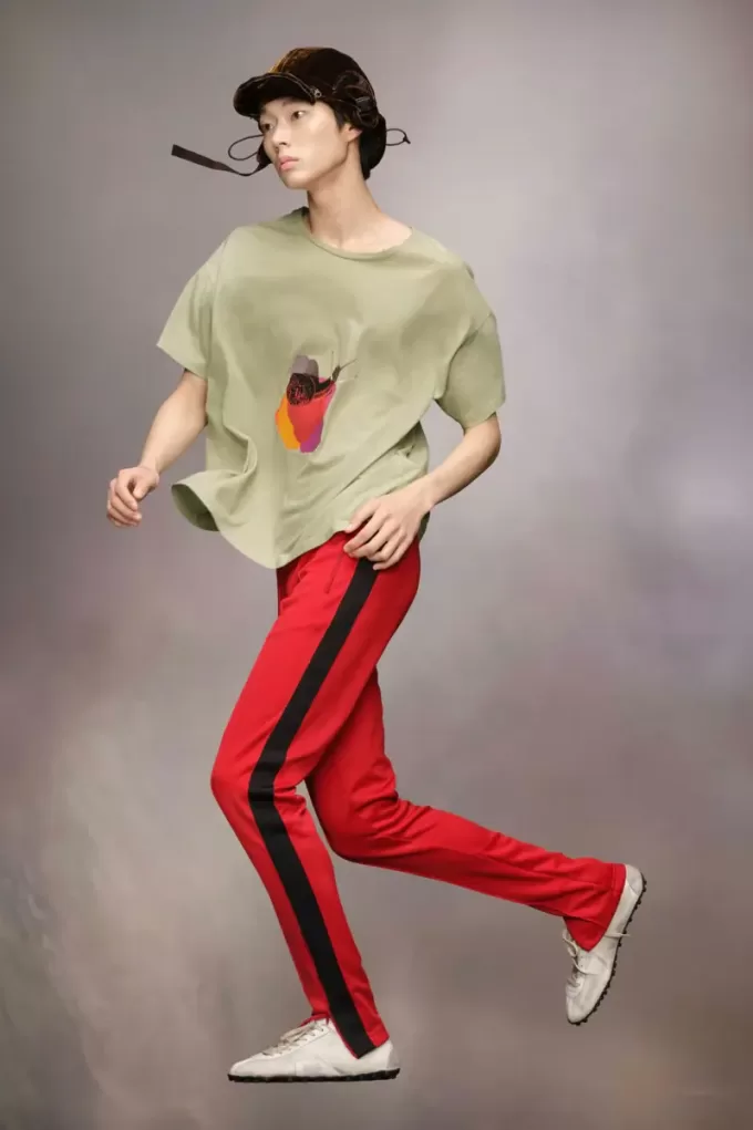 T-shirt con lumaca Maison Margiela