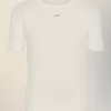 T-shirt in cotone a coste T-shirt in cotone a coste