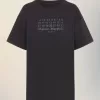 T-shirt in jersey di cotone con numeri T-shirt in jersey di cotone con numeri