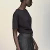 T-shirt in jersey di cotone con numeri T-shirt in jersey di cotone con numeri