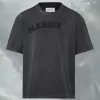 T-shirt in jersey pesante con logo T-shirt in jersey pesante con logo