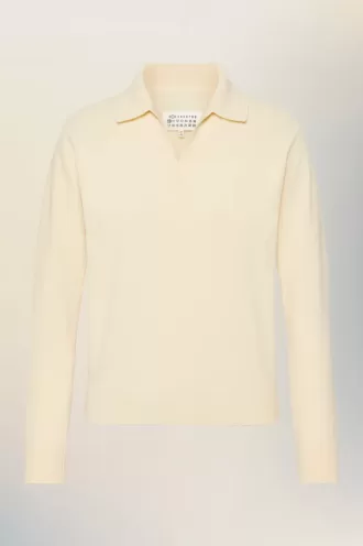 Top in maglia Polo Maison Margiela