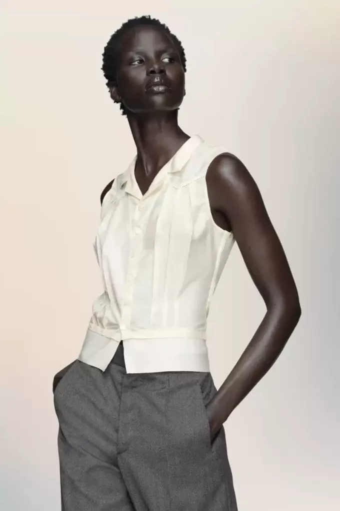 Top in seta Maison Margiela Top in seta Maison Margiela