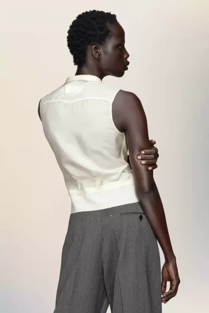 Top in seta Maison Margiela Top in seta Maison Margiela