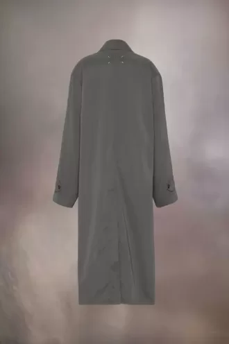 Trench color pesca Maison Margiela